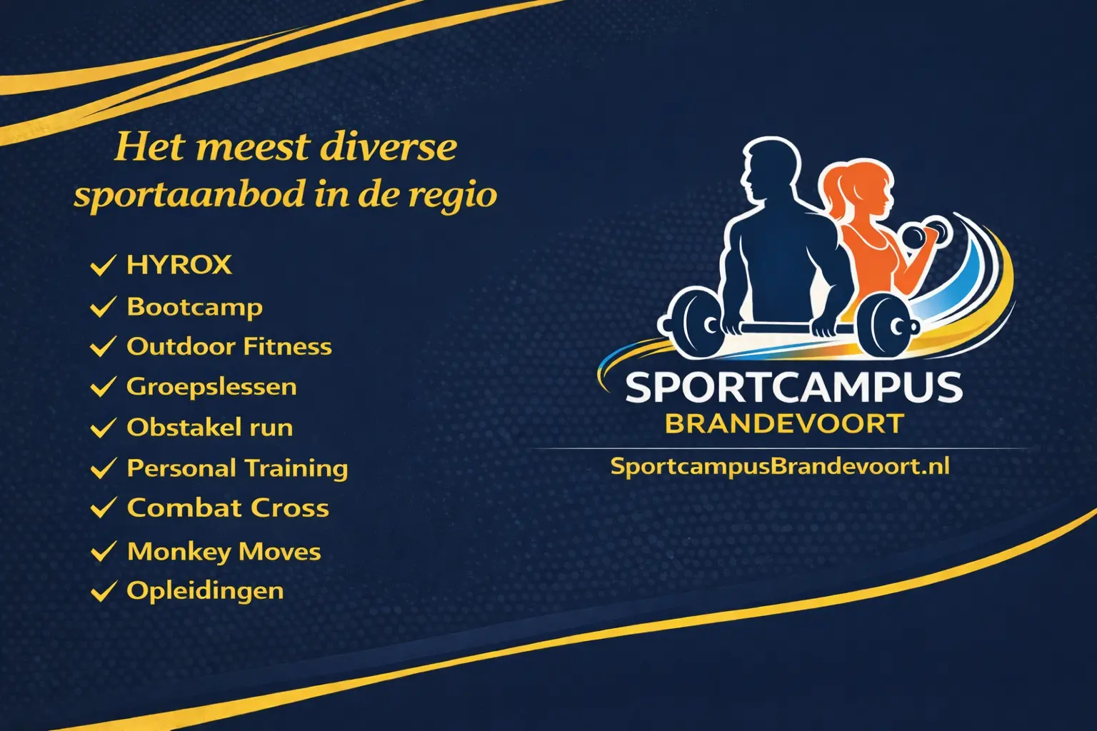 Banner Sportcampus Brandevoort