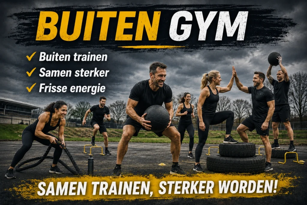 Buiten gym locatie in Helmond